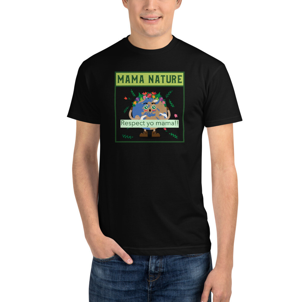 Respect Mama Nature! - Sustainable T-Shirt, Size: S