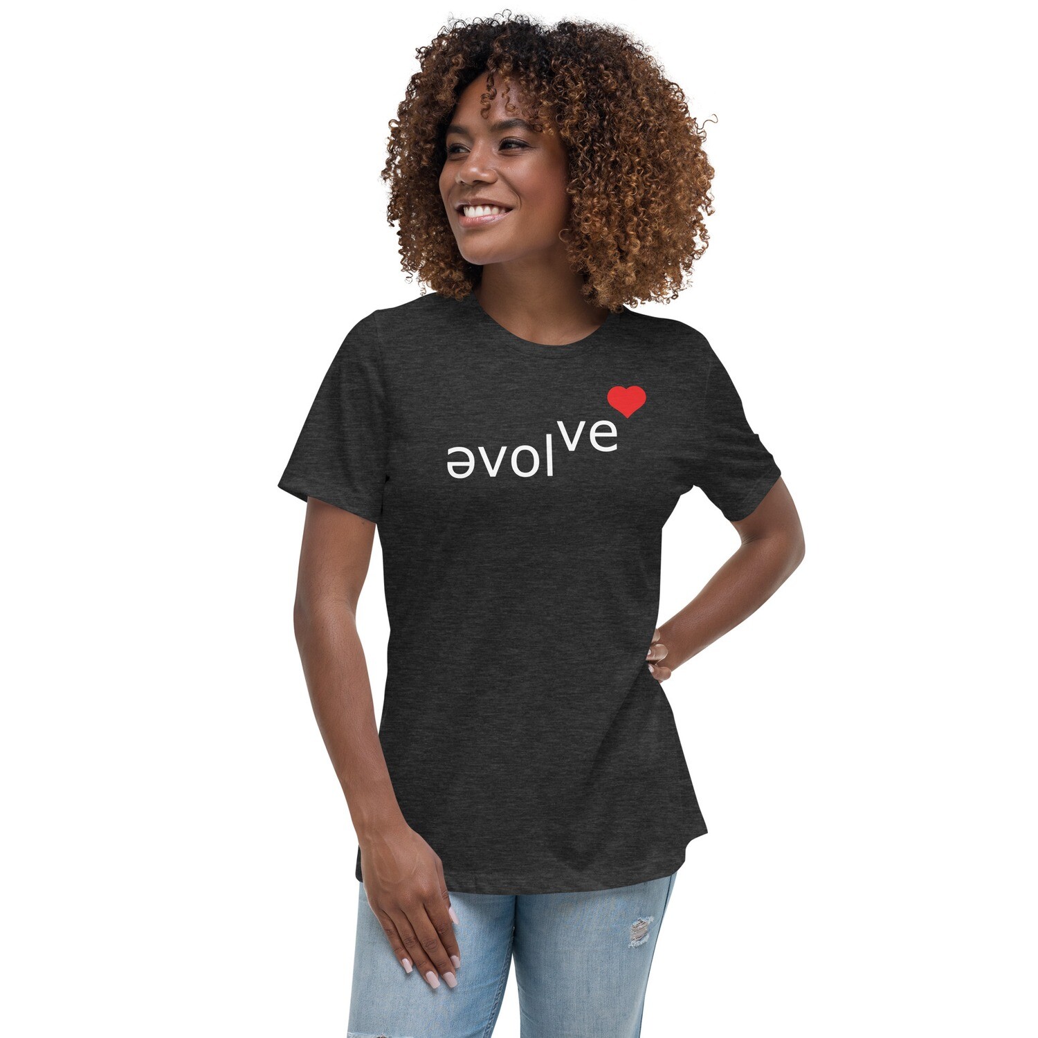 Evolve - Afslappet dame t-shirt