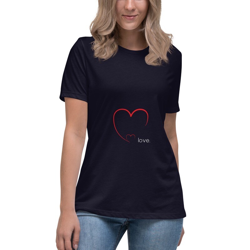 En mors kærlighed - Afslappet dame T-shirt