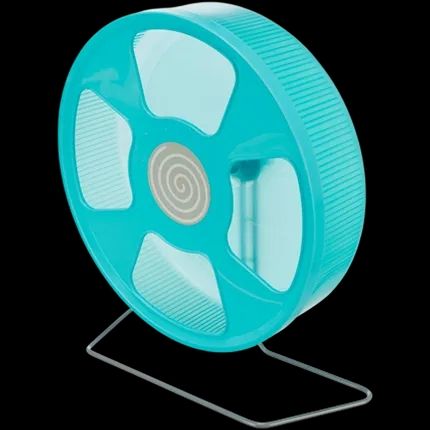 Trixie hamsterhjul plast 28 cm blå