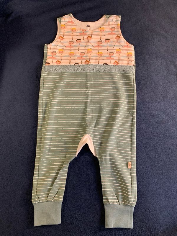 Romper Str 80, 9-12mnd