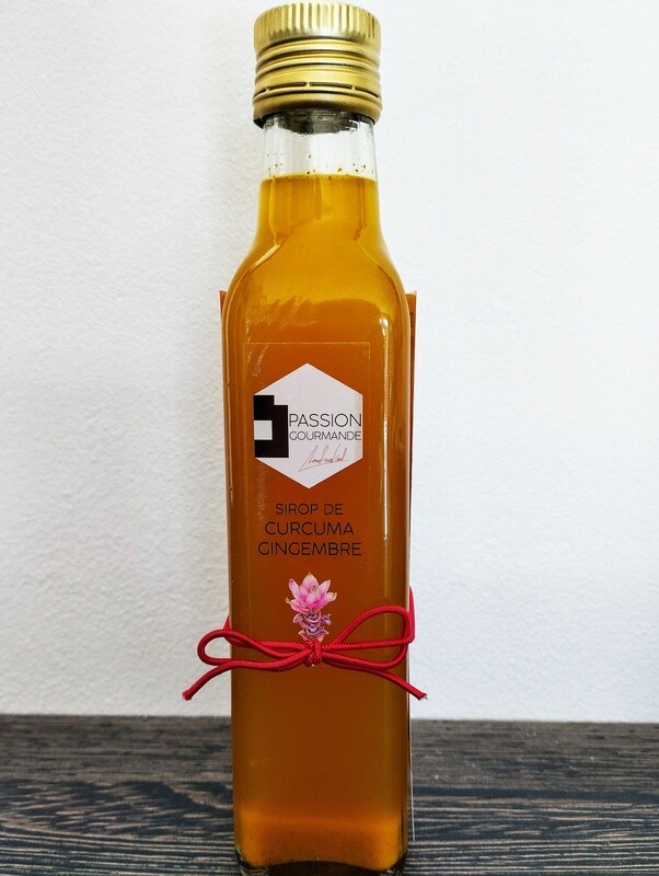 Sirop de Gingembre Curcuma (25 cl)