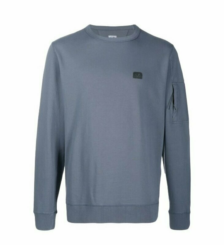 C.P. Company Crew Neck Patch Logo Sweatshirt