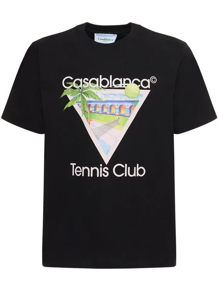 Casablanca Tennis Club Pastelle Icon T-Shirt