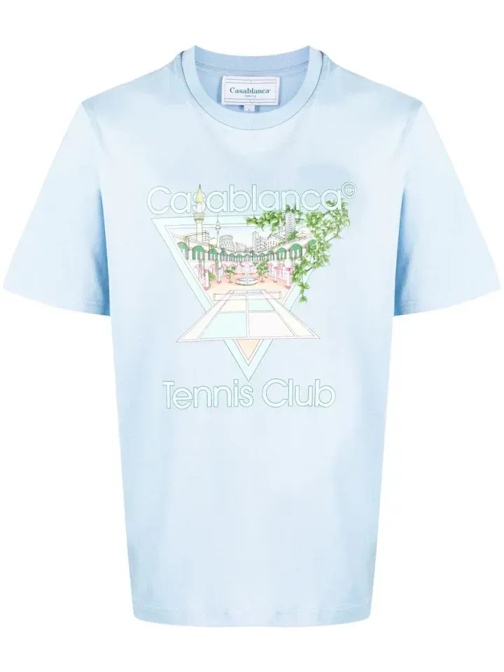 Casablanca Tennis Club Pastelle Icon T-Shirt
