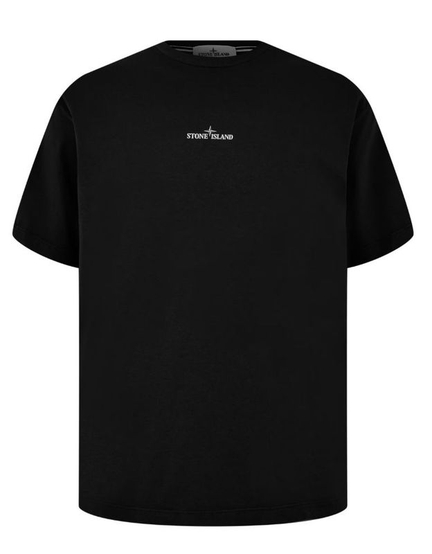 Stone Island Logo Print T-Shirt Stone Island Logo Print T-Shirt