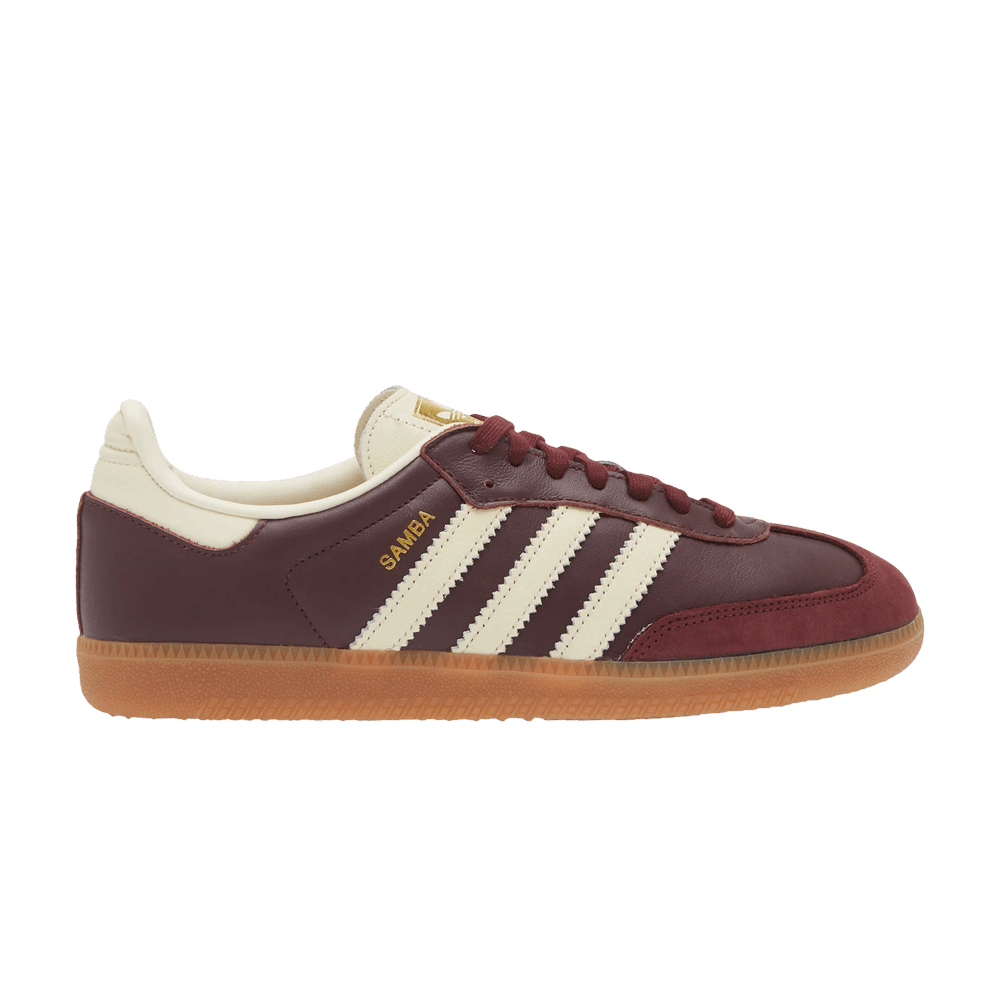 Adidas Samba OG - Maroon//Cream