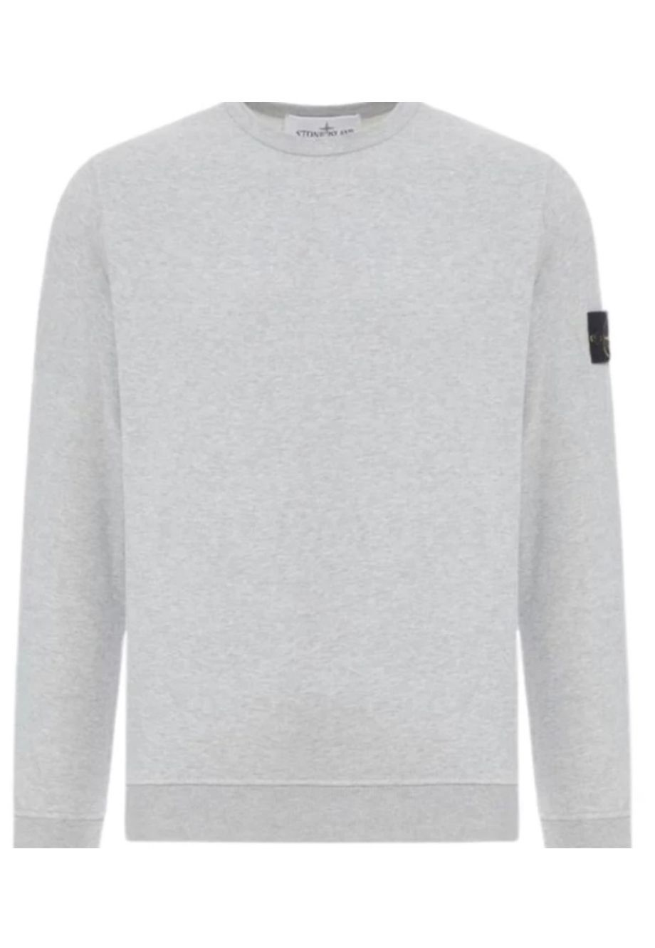 Stone Island Crew Neck Sweatshirt - Grey
