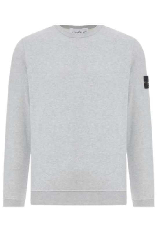 Stone Island Crew Neck Sweatshirt - Grey Stone Island Crew Neck Sweatshirt - Grey