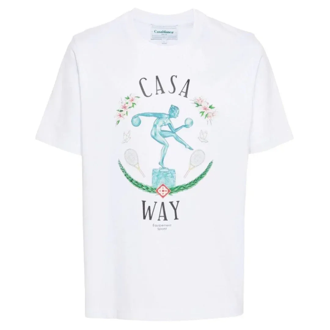 Casablanca STATUE EN MARBE T-Shirt