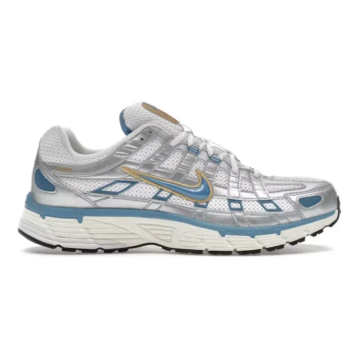 Nike P-6000 Metallic Silver Aegean Storm Nike P-6000 Metallic Silver Aegean Storm