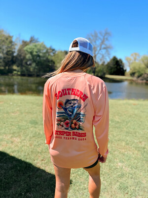 2024 Tournament Theme Long Sleeve in Light Coral