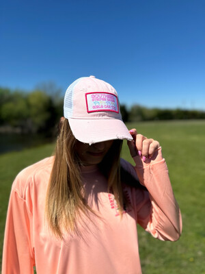 Girls Can Too Lures Pink Trucker Cap