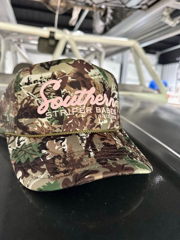Camo Puff Foam Trucker