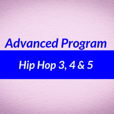 Hip Hop Levels 3, 4 and 5