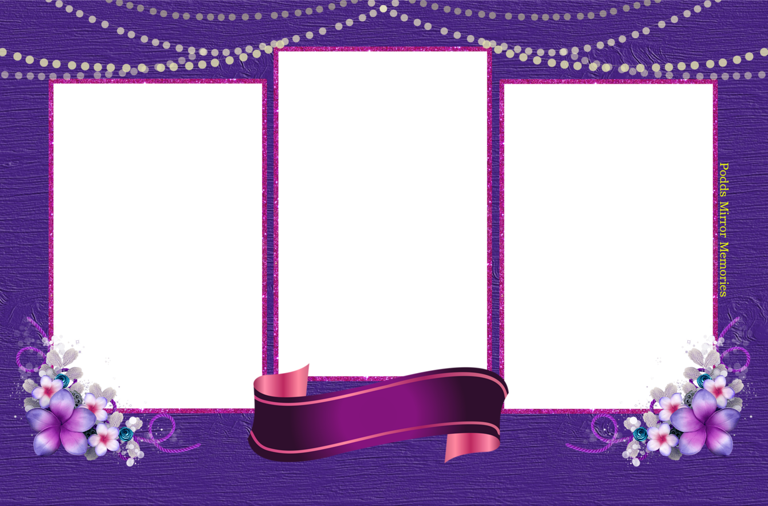 Cadbury Purple Floral Full