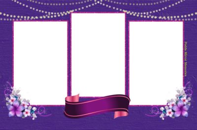 Cadbury Purple Floral Full