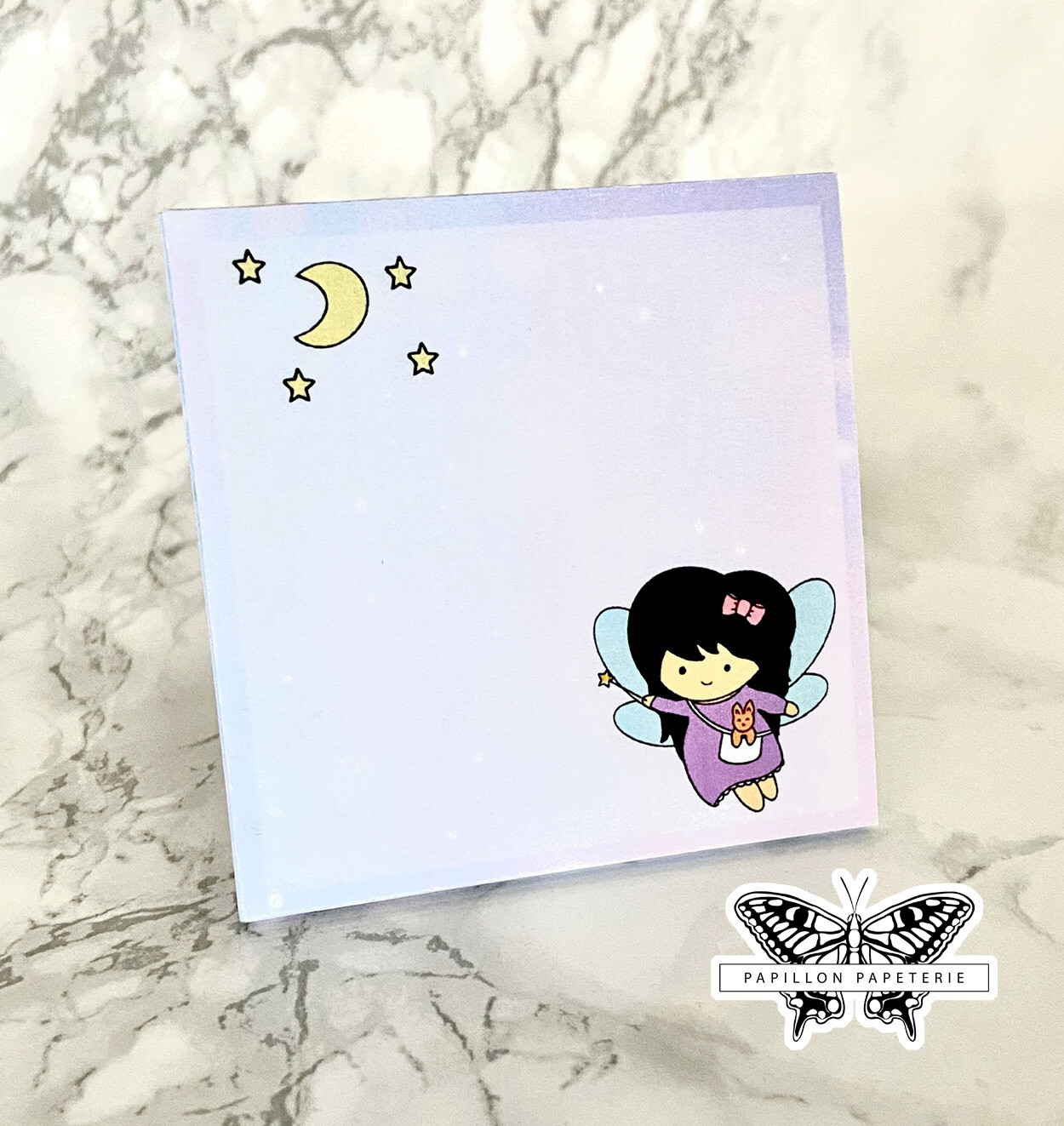 Limited Edition Mika+Michi Notepad: Celestial Fairy