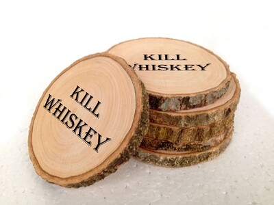 Kill Whiskey Coasters (6)