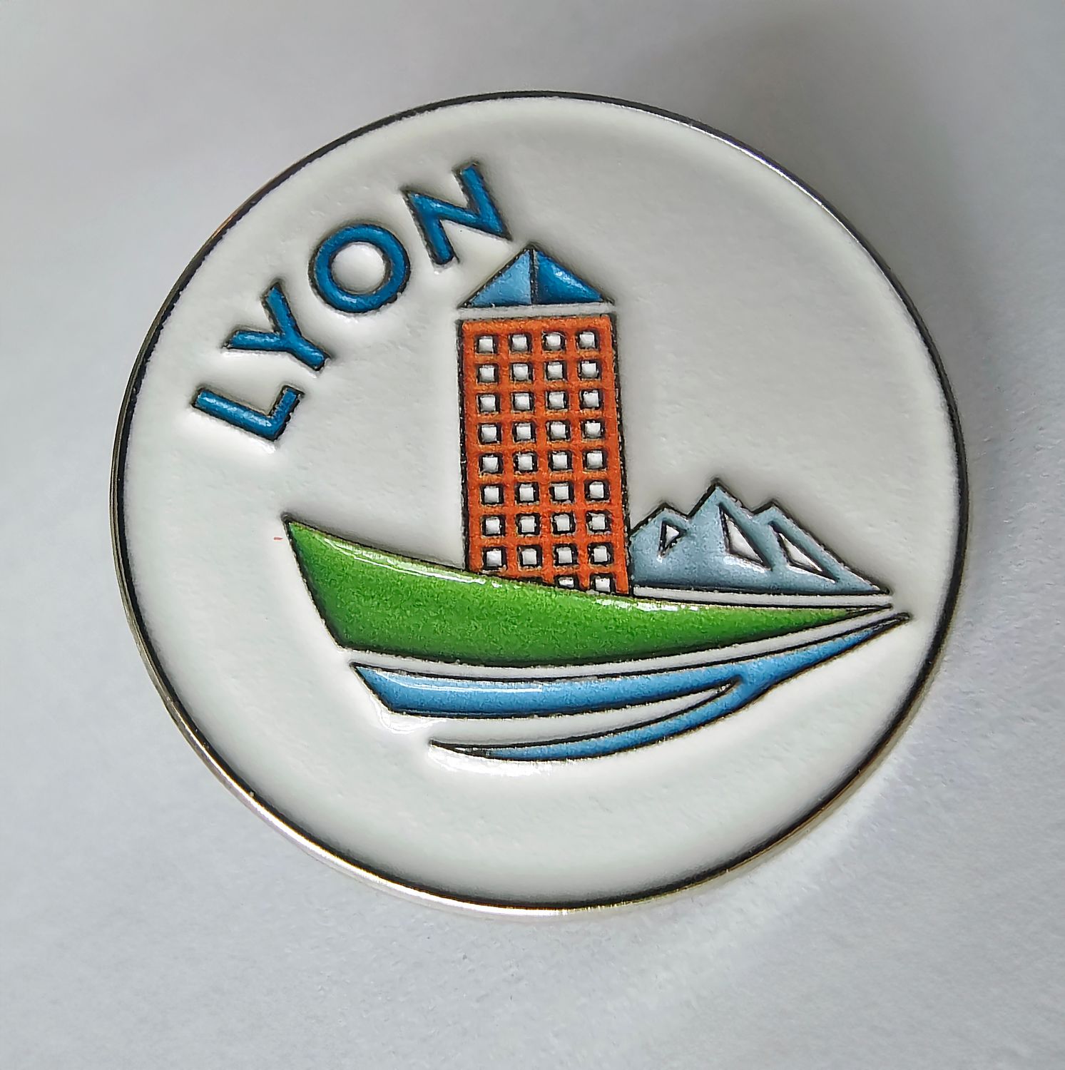 Lyon France 2024 Special Convention Enamel Pins
