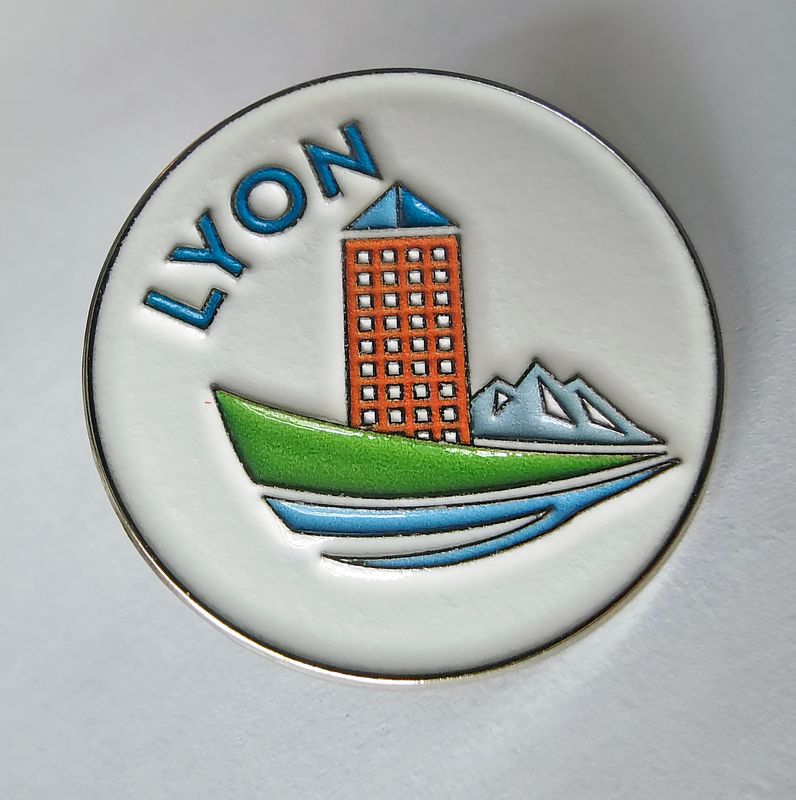 Lyon France 2024 Special Convention Enamel Pins
