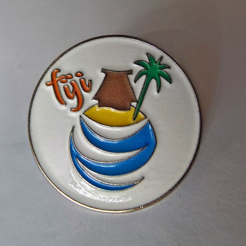Fiji 2024 Special Convention Enamel Pins