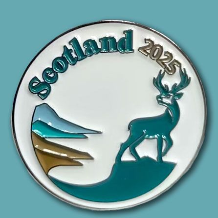 2025 Special Convention City Enamel Pins Scotland