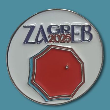 2025 Special Convention City Enamel Pins Croatia