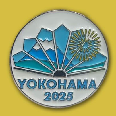 2025 Special Convention City Enamel Pins Yokohama Japan