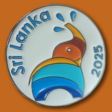 2025 Special Convention City Enamel Pins Sri Lanka
