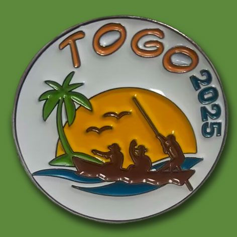 2025 Special Convention City Enamel Pins Togo