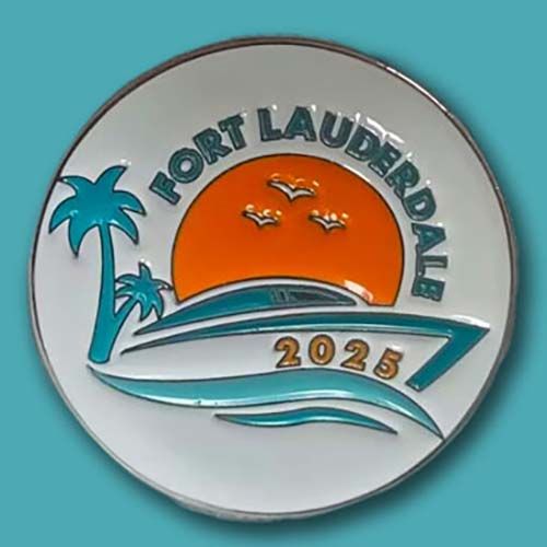 2025 Special Convention City Enamel Pins Fort Lauderdale Fl