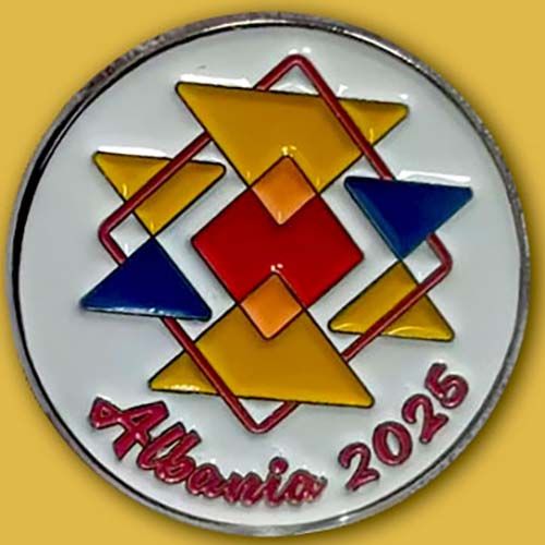 2025 Special Convention City Enamel Pins Albania