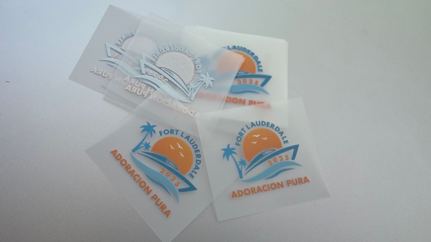 ​Fort Lauderdale 2025 – Special Convention Iron-On Transfer “Adoración Pura” Edition