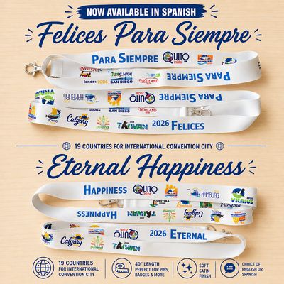 Lanyard International Convention 2026 Eternal Happiness Lanyard