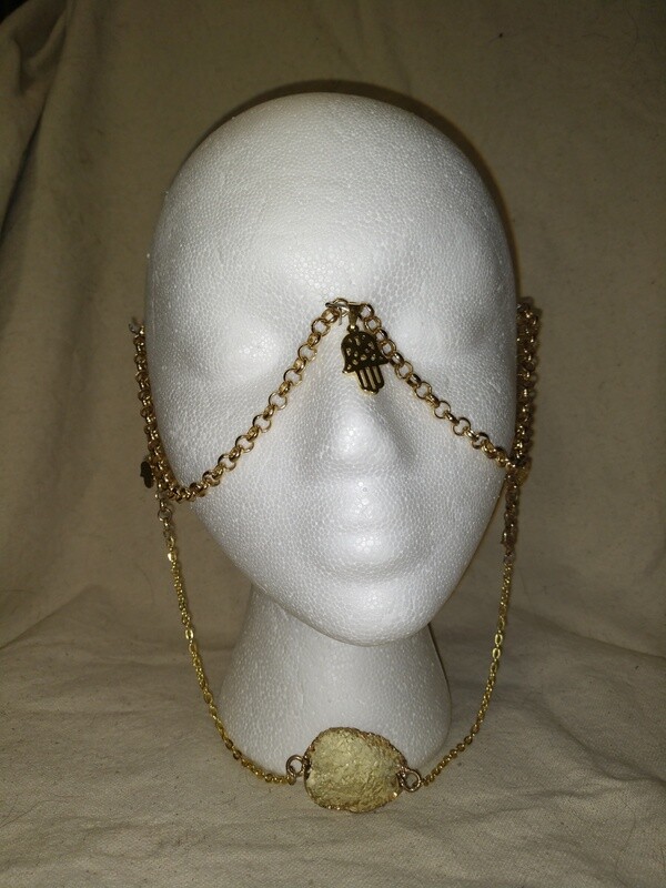 Hamsa Face Lace