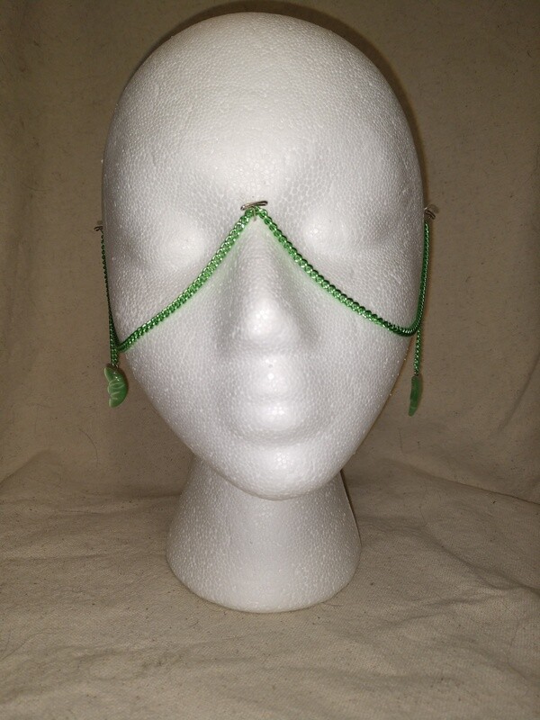 Jade Moon Face Chain