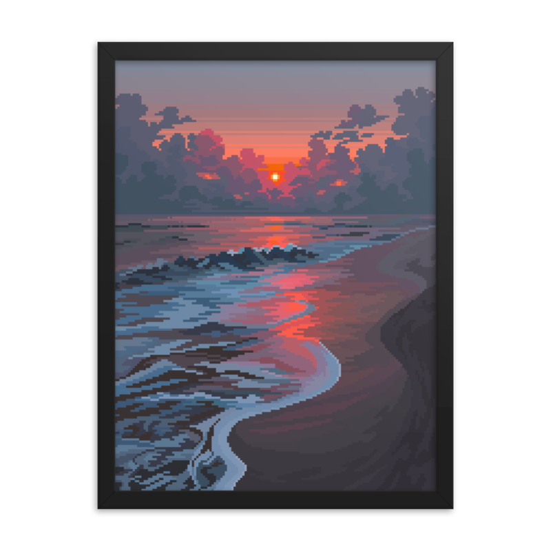 SUMMER&#39;S PASSING FRAMED PRINT