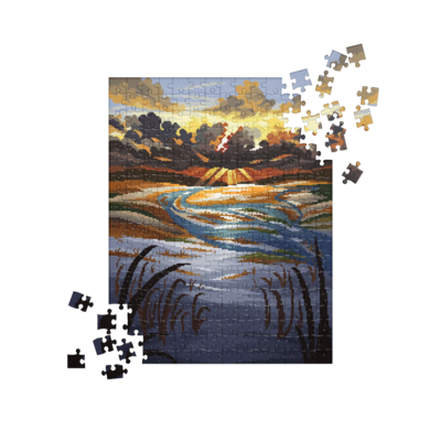 SNOW COVERED PLAINS PUZZLE