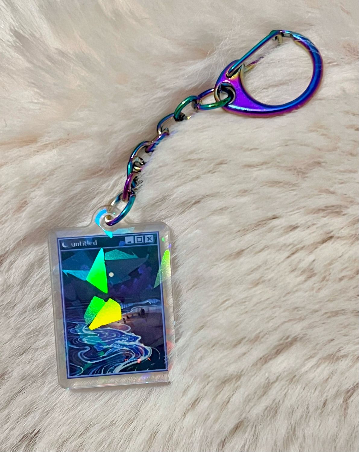 LUNAR LUMINESCENCE KEYCHAIN