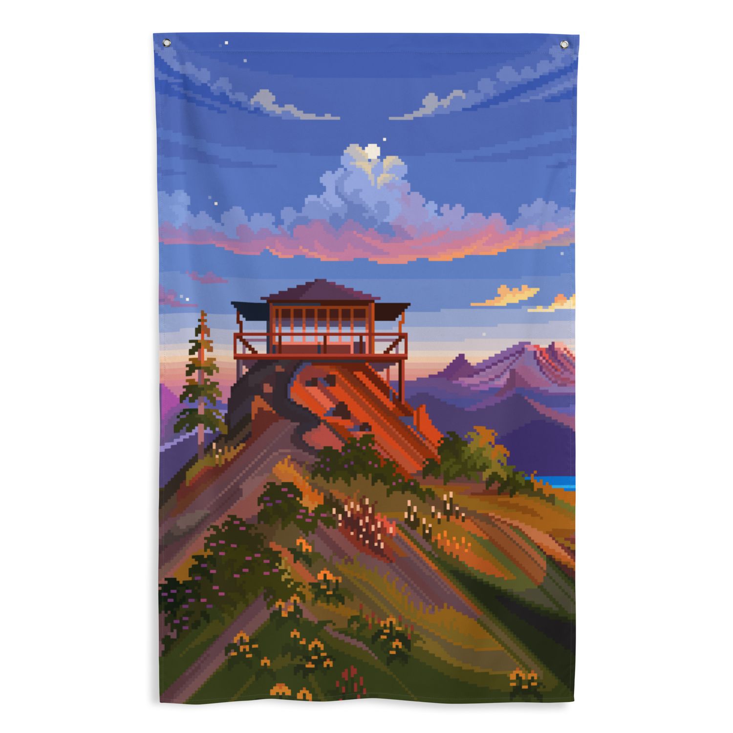 SUNSET LOOKOUT WALL HANGING