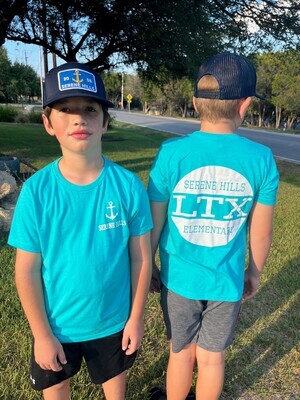 Teal &amp; White LTX SHE T-Shirt