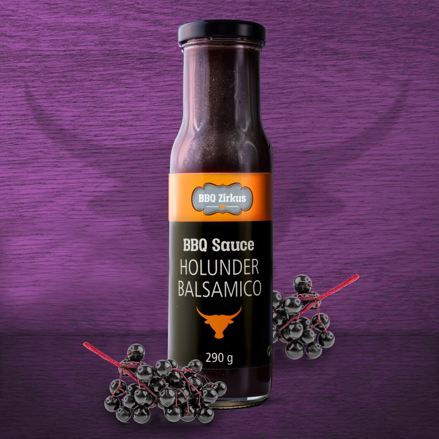 BBQ-Zirkus: Holunder-Balsamico BBQ-Sauce BBQ-Zirkus: Holunder-Balsamico BBQ-Sauce