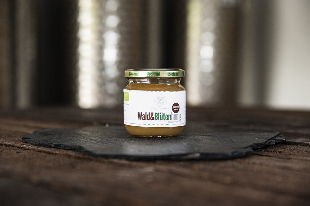 Imkerei Hund & Bauer: Wald- und Blütenhonig 250g Imkerei Hund & Bauer: Wald- und Blütenhonig 250g