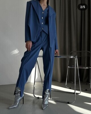 Жакет DENIM анатомический, синий