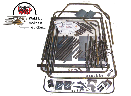 2 Seater Kart Plans - Weld kit