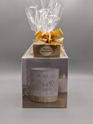 Burner (2/pce) & Wax Melt Gift Set Lg