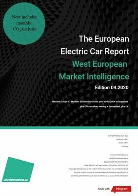 April 2020
West European BEV Report
"a safe haven in stormy times" April 2020
West European BEV Report
"a safe haven in stormy times"