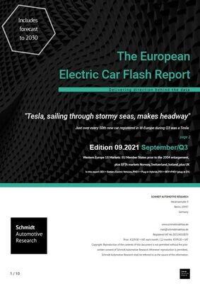 September/Q3 2021 "Tesla, sailing through stormy seas, makes headway"