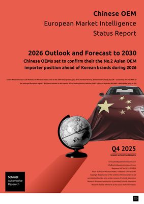 Q4 2025 Quarterly Chinese Passenger Car Manufacturer Performance Study, including a forecast to 2030 for total volumes as well as BEVs-only